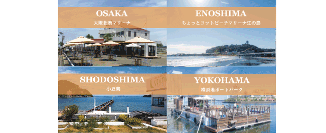 ５つの施設の図